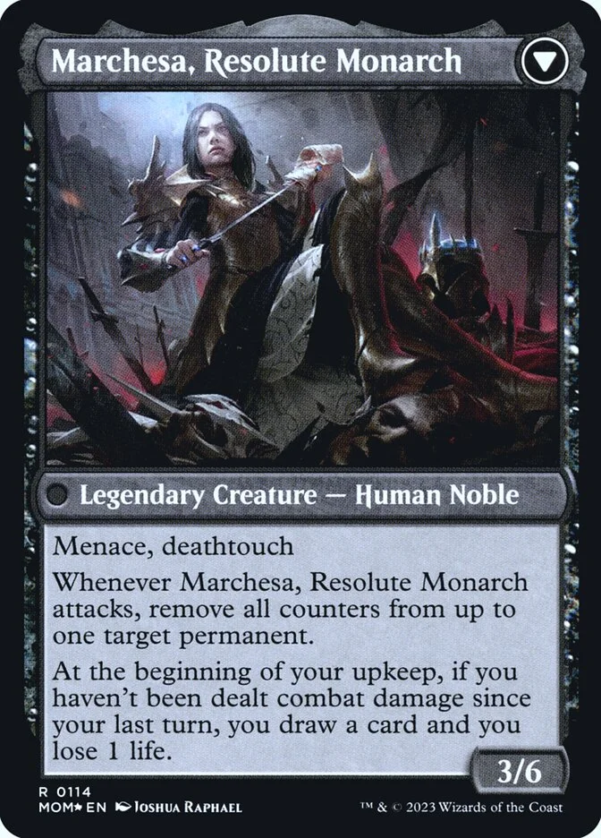 Marchesa, Resolute Monarch (March of the Machine Promos) - Magic: The Gathering in TCG Land