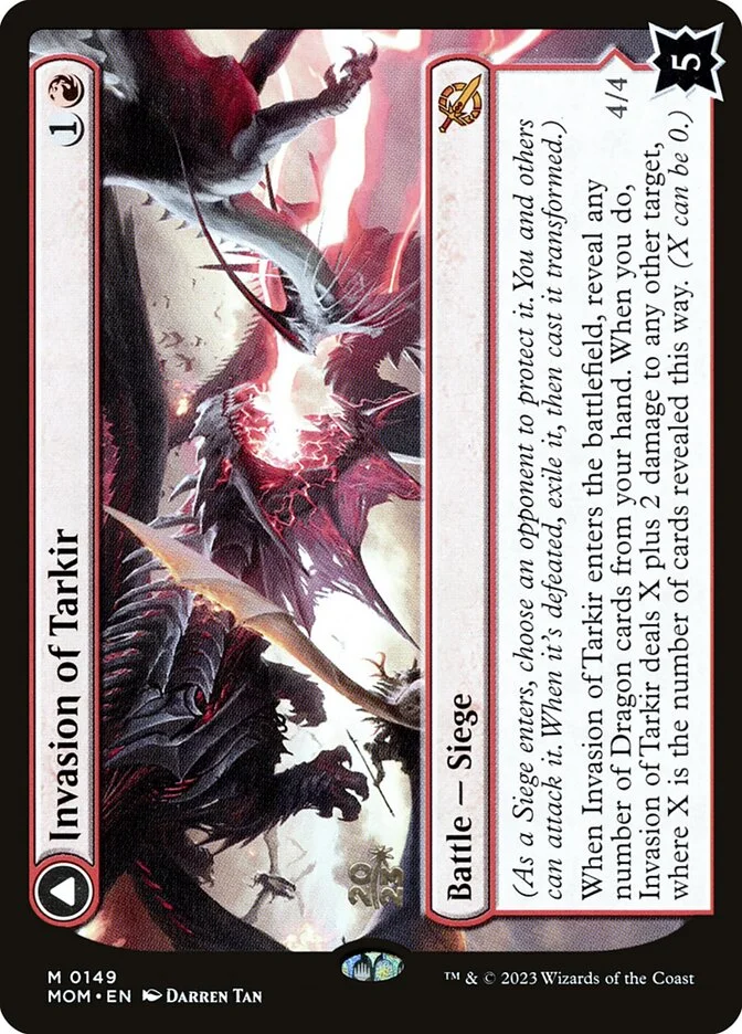 Invasion of Tarkir (March of the Machine Promos) - Magic: The Gathering in TCG Land