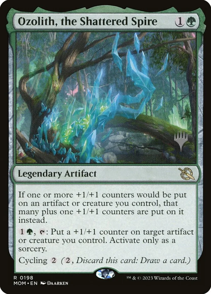 Ozolith, the Shattered Spire (March of the Machine Promos) - Magic: The Gathering in TCG Land