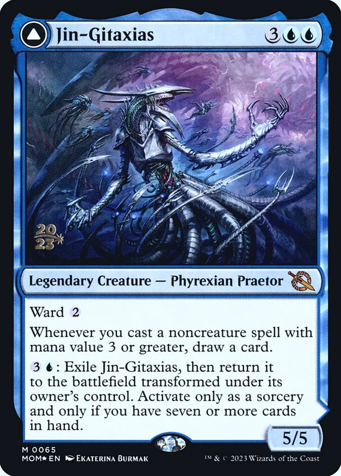 Jin-Gitaxias (March of the Machine Promos) - Magic: The Gathering in TCG Land