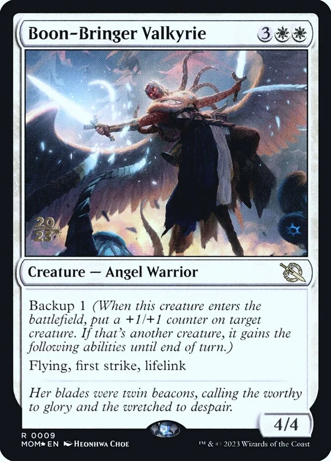 Boon-Bringer Valkyrie (March of the Machine Promos) - Magic: The Gathering in TCG Land