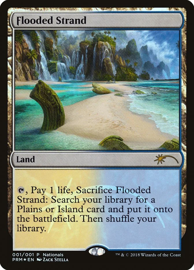 Flooded Strand (Nationals Promos) - Magic: The Gathering in TCG Land