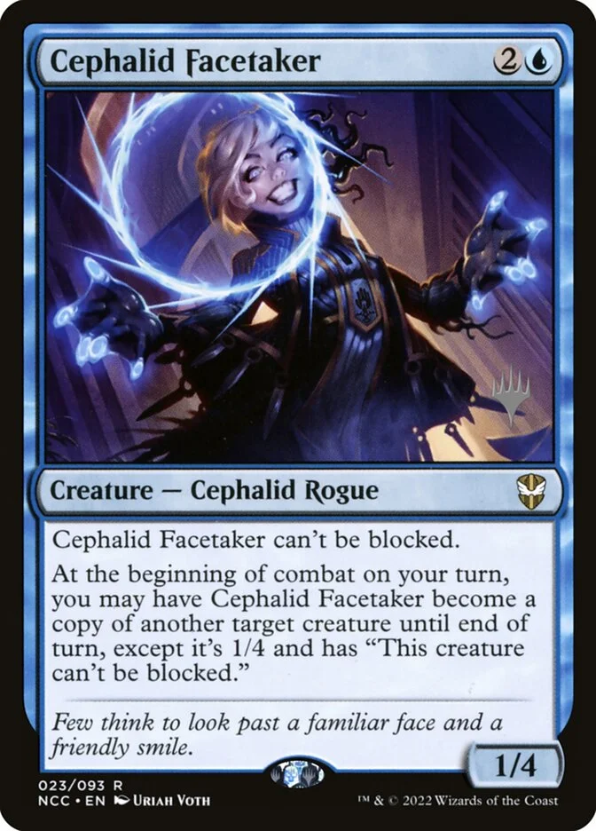 Cephalid Facetaker (New Capenna Commander Promos) - Magic: The Gathering in TCG Land