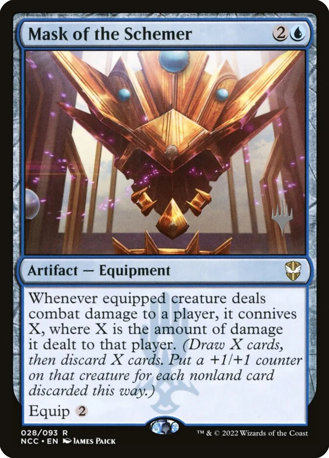 Mask of the Schemer (New Capenna Commander Promos) - Magic: The Gathering in TCG Land