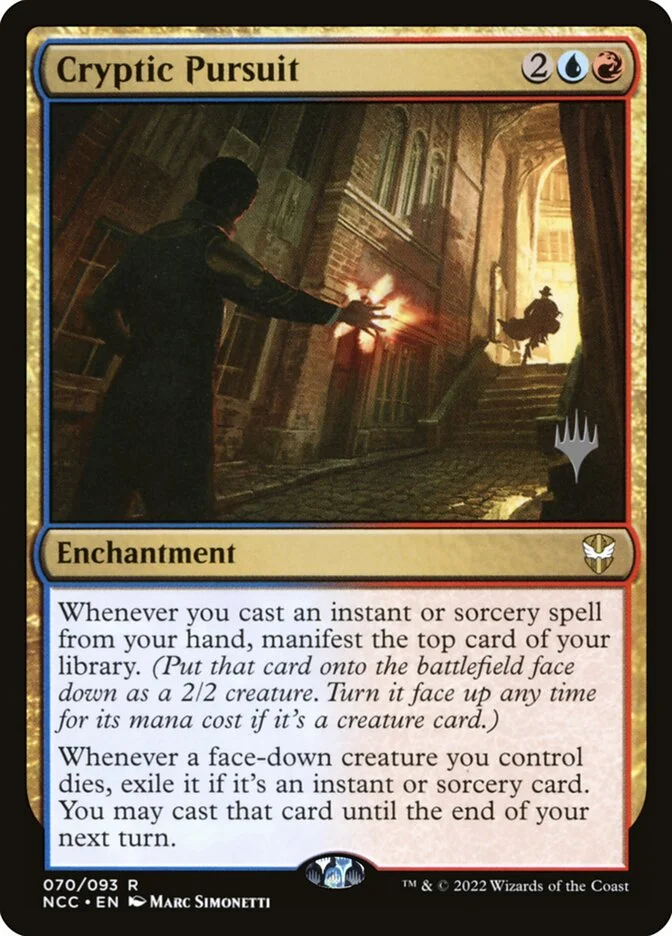 Cryptic Pursuit (New Capenna Commander Promos) - Magic: The Gathering in TCG Land México