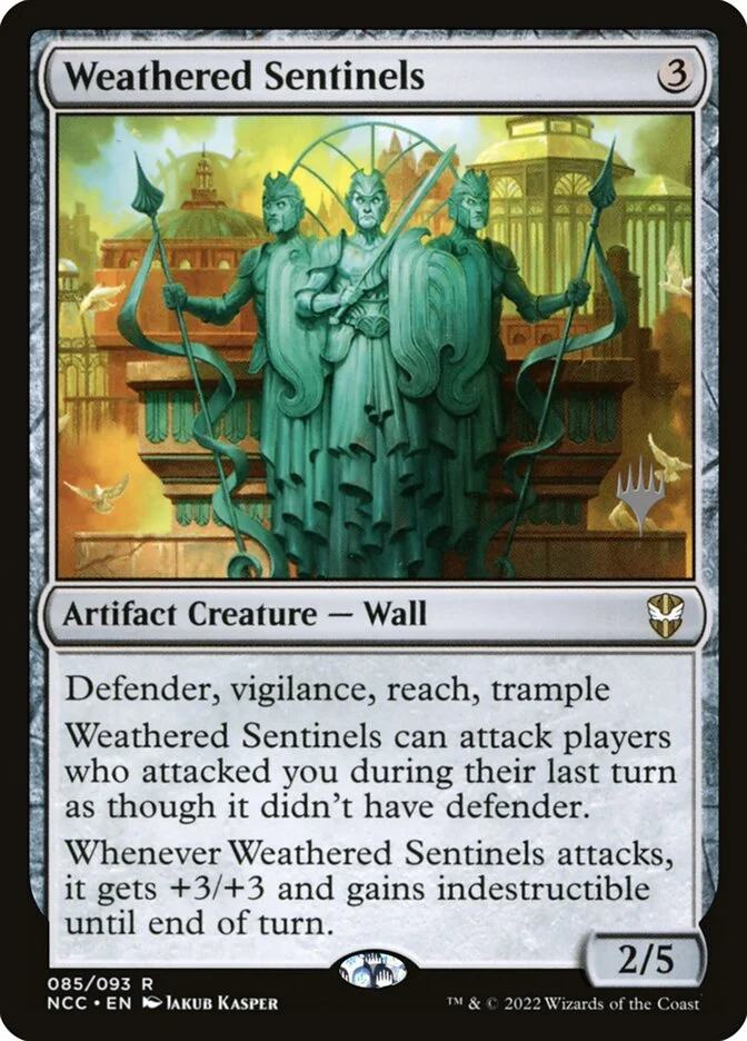 Weathered Sentinels (New Capenna Commander Promos) - Magic: The Gathering in TCG Land
