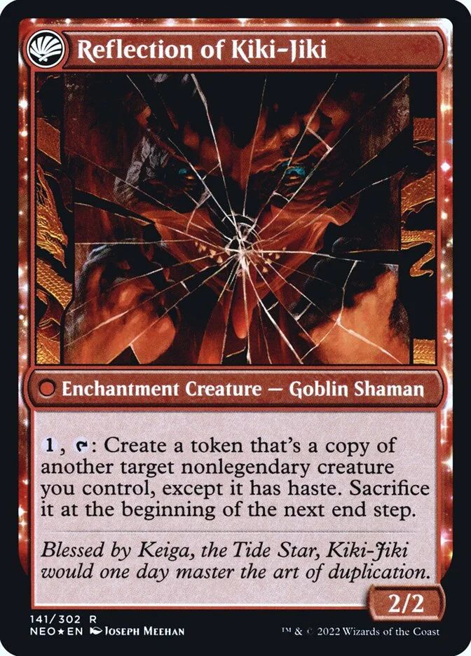 Reflection of Kiki-Jiki (Kamigawa: Neon Dynasty Promos) - Magic: The Gathering in TCG Land