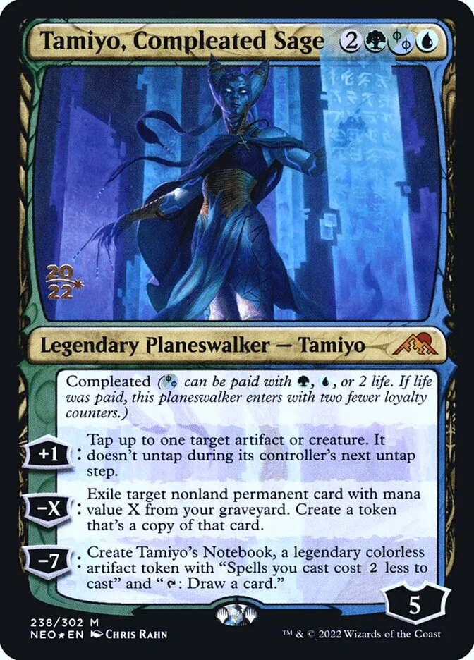 Tamiyo, Compleated Sage (Kamigawa: Neon Dynasty Promos) - Magic: The Gathering in TCG Land México