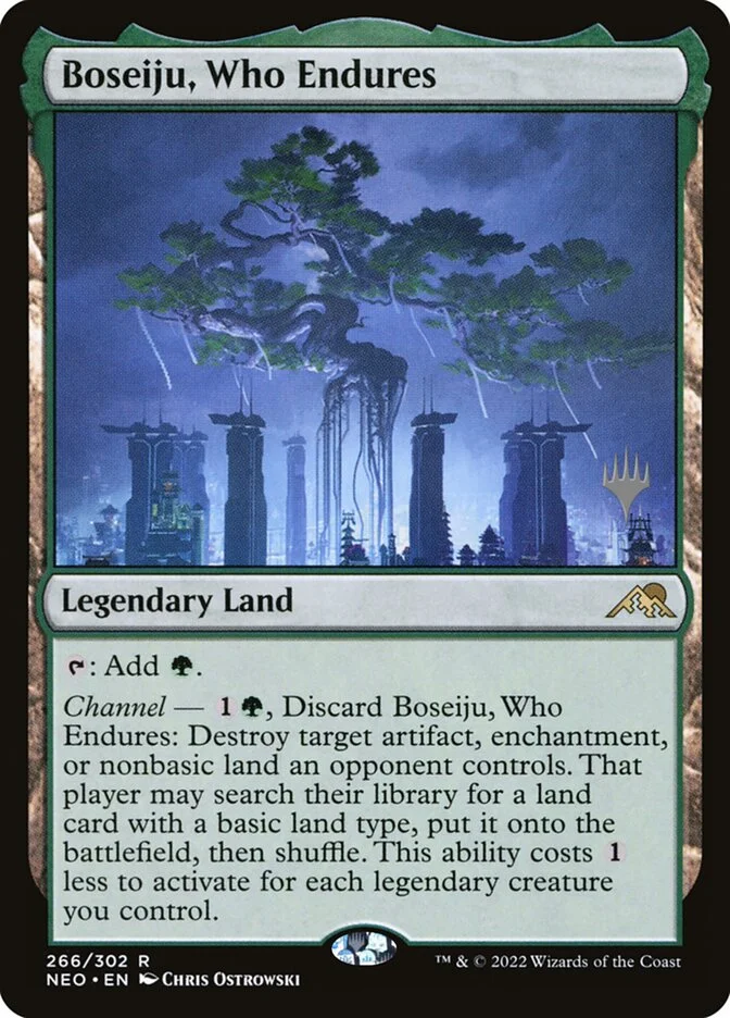 Boseiju, Who Endures (Kamigawa: Neon Dynasty Promos) - Magic: The Gathering in TCG Land