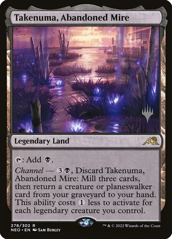 Takenuma, Abandoned Mire (Kamigawa: Neon Dynasty Promos) - Magic: The Gathering in TCG Land