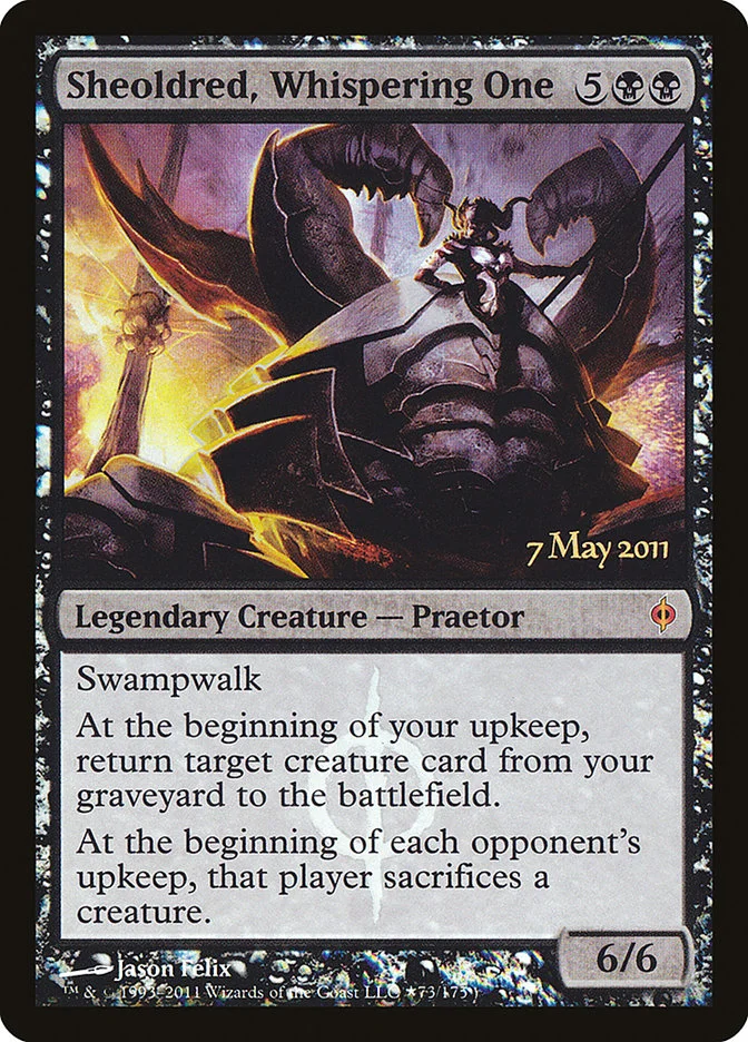 Sheoldred, Whispering One (New Phyrexia Promos) - Magic: The Gathering in TCG Land