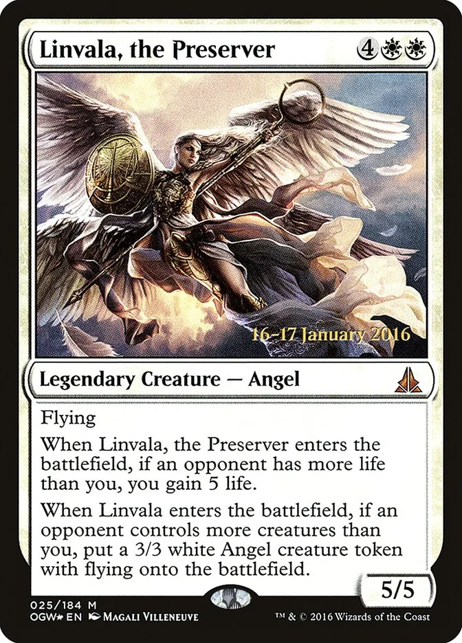 Linvala, the Preserver (Oath of the Gatewatch Promos) - Magic: The Gathering in TCG Land