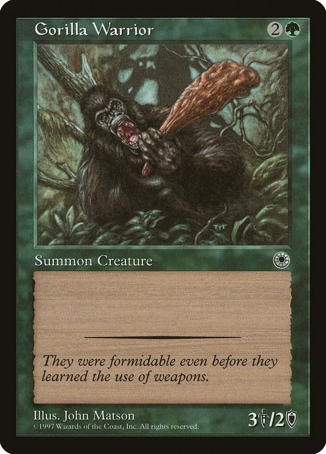 Gorilla Warrior (Portal) - Magic: The Gathering in TCG Land