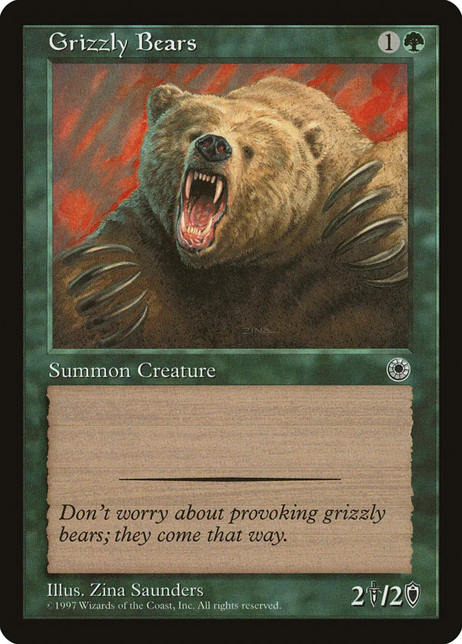 その他 L GEAR SOLID TRADING CARD GRIZZLY 25 Grizzly Bears — All printings & prices — TCG Land