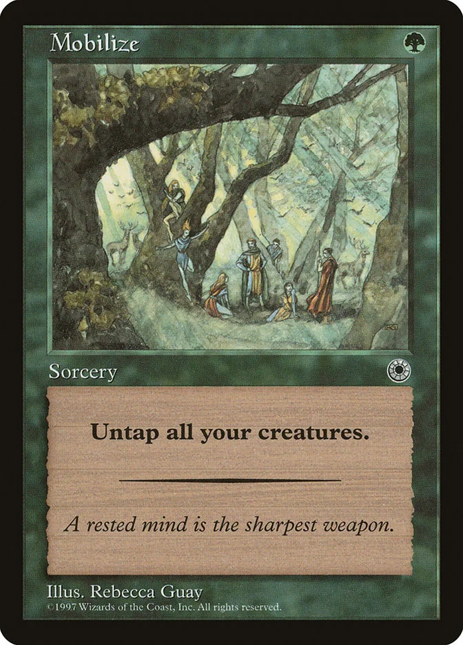 Mobilize (Portal) - Magic: The Gathering in TCG Land