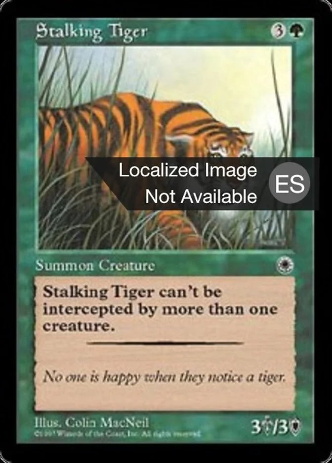 Tigre al acecho (Portal) - Magic: The Gathering in TCG Land