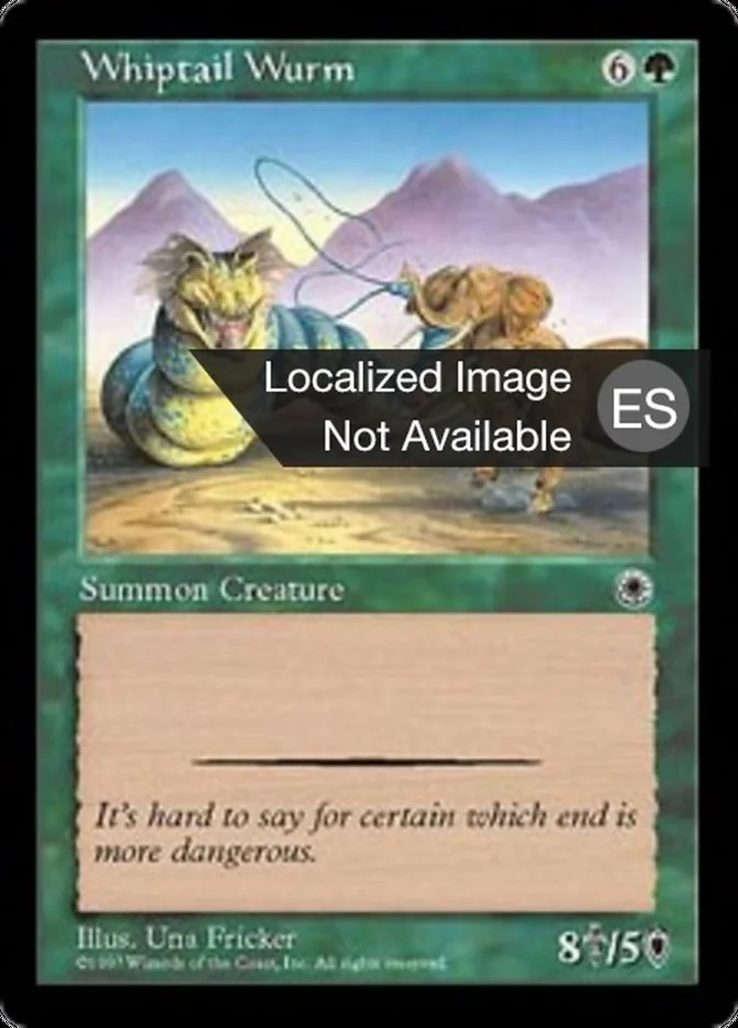 Sierpe cola fustigante (Portal) - Magic: The Gathering in TCG Land