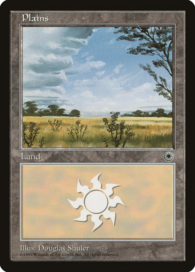 Plains (Portal) - Magic: The Gathering in TCG Land