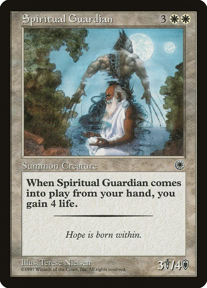 Spiritual Guardian (Portal) - Magic: The Gathering in TCG Land México
