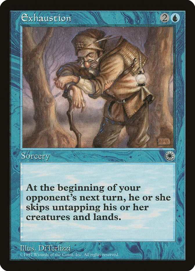 Exhaustion (Portal) - Magic: The Gathering in TCG Land