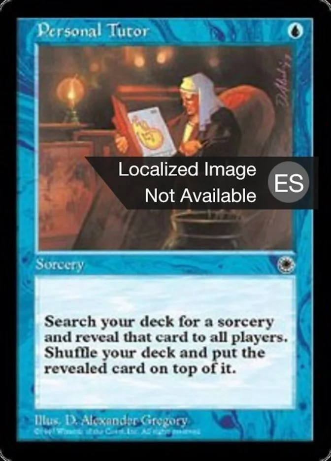 Tutor personal (Portal) - Magic: The Gathering in TCG Land