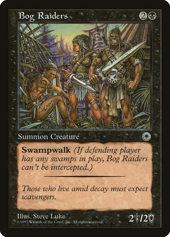 Bog Raiders (Portal) - Magic: The Gathering in TCG Land