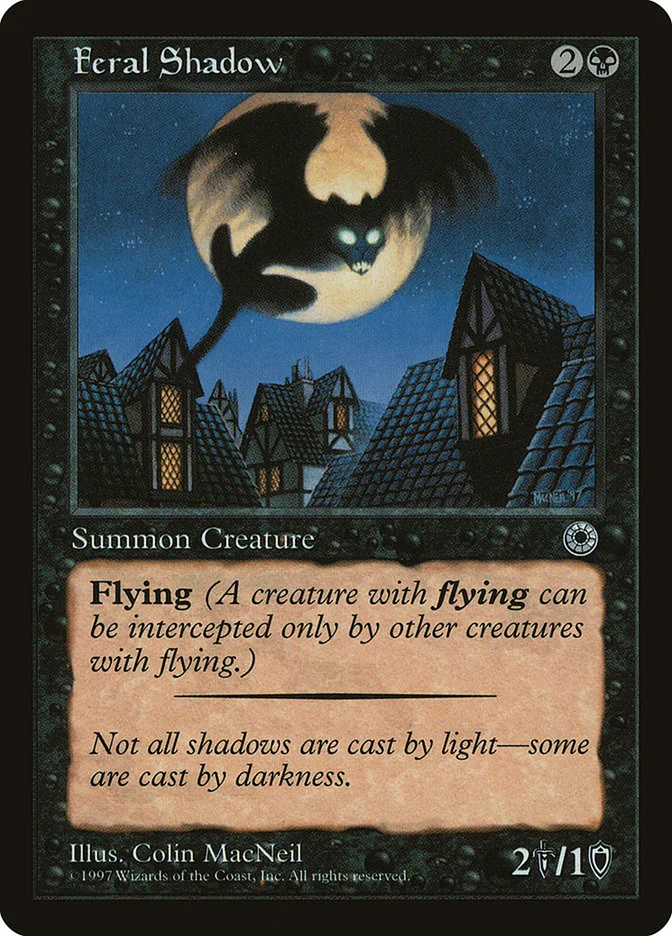 Feral Shadow (Portal) - Magic: The Gathering in TCG Land