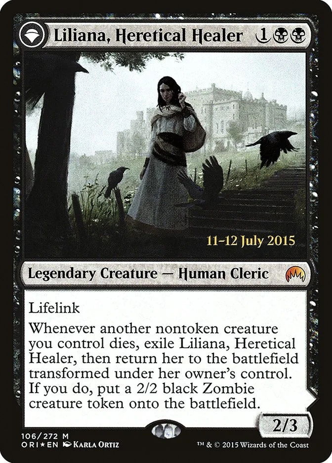 Liliana, Heretical Healer // Liliana, Defiant Necromancer — All