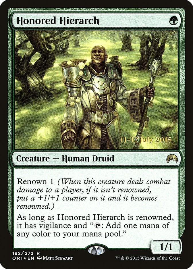 Honored Hierarch (Magic Origins Promos) - Magic: The Gathering in TCG Land