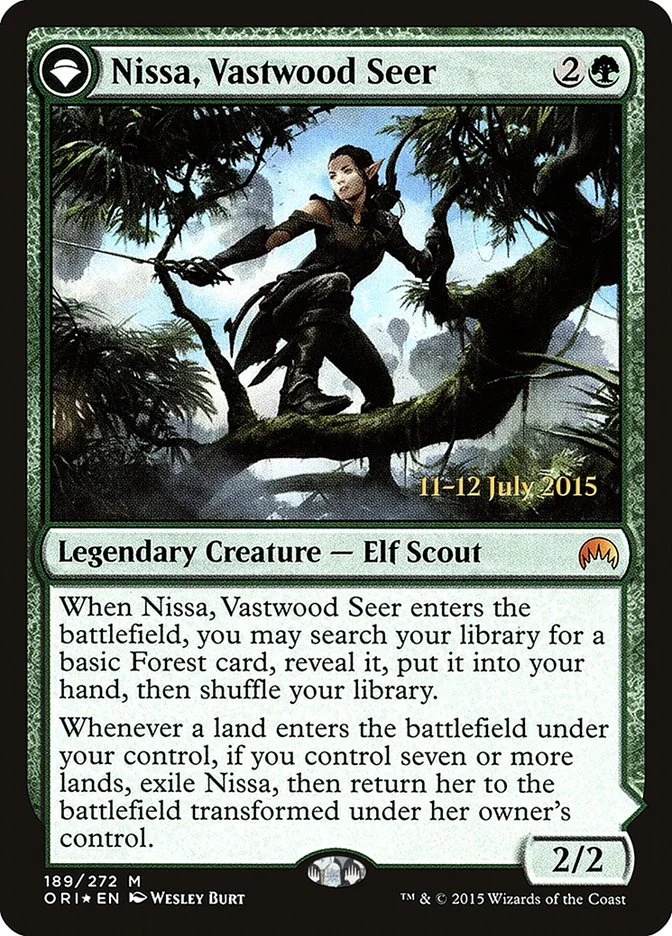 Nissa, Vastwood Seer (Magic Origins Promos) - Magic: The Gathering in TCG Land México