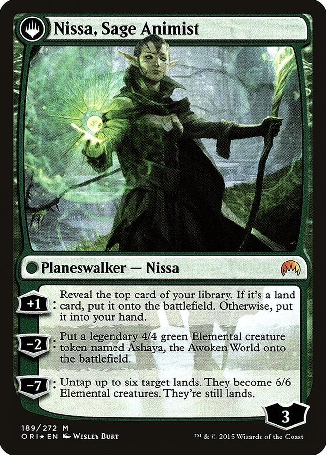 Nissa, Sage Animist (Magic Origins Promos) - Magic: The Gathering in TCG Land México