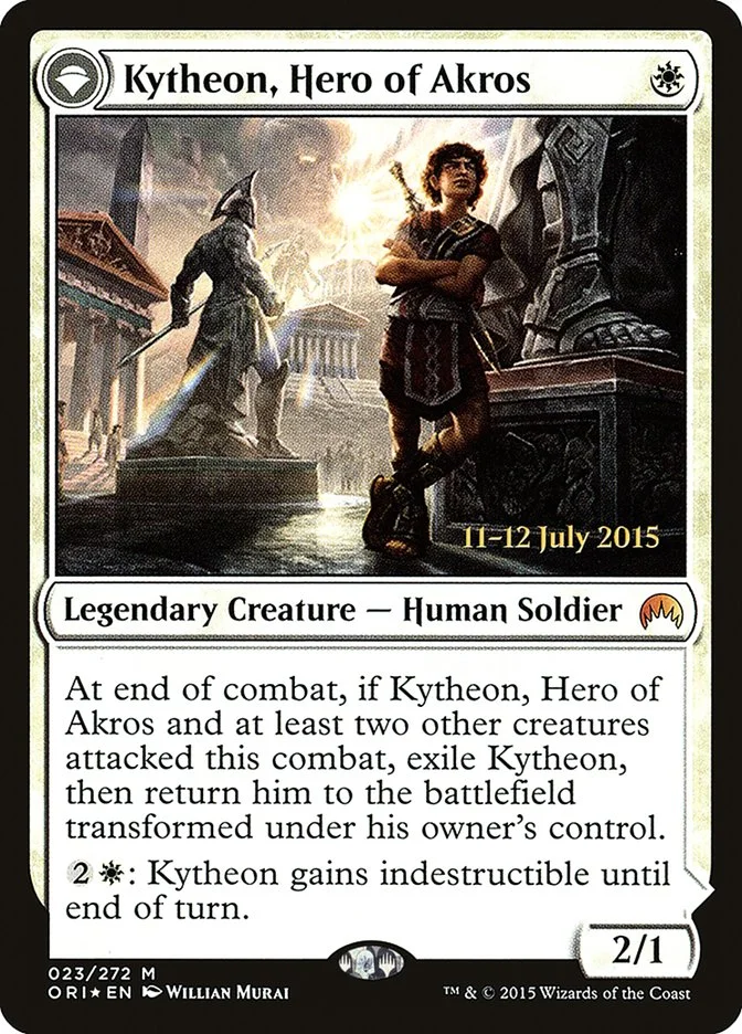 Kytheon, Hero of Akros (Magic Origins Promos) - Magic: The Gathering in TCG Land