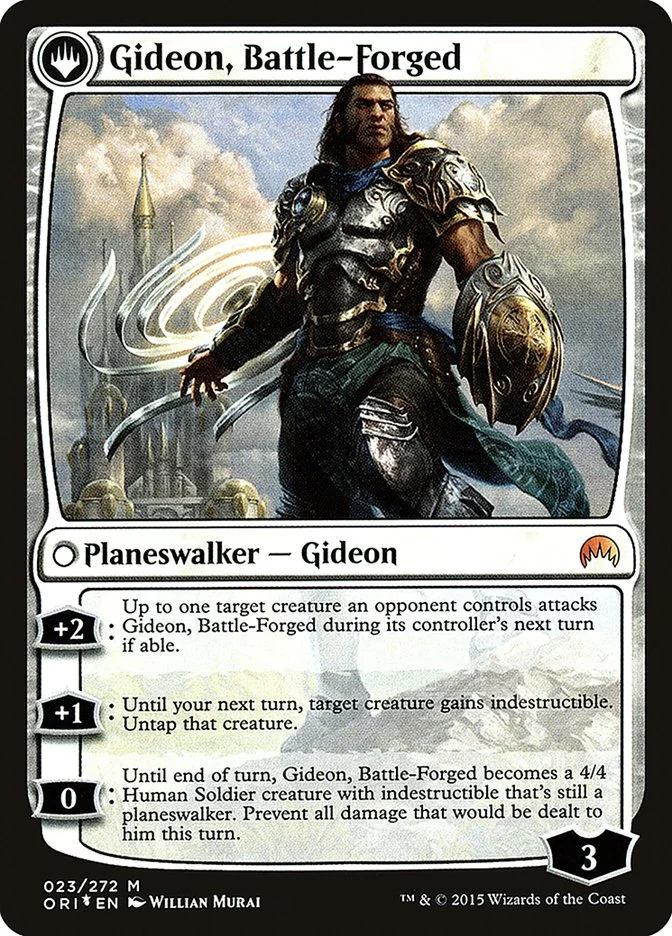 Gideon, Battle-Forged (Magic Origins Promos) - Magic: The Gathering in TCG Land