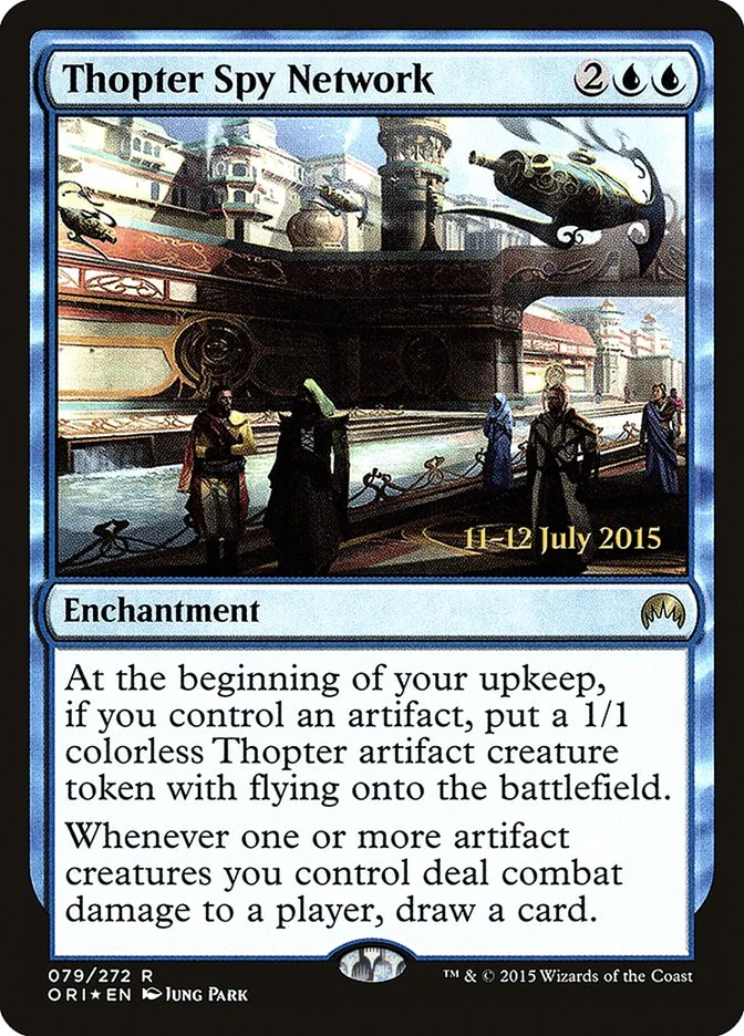 Thopter Spy Network (Magic Origins Promos) - Magic: The Gathering in TCG Land