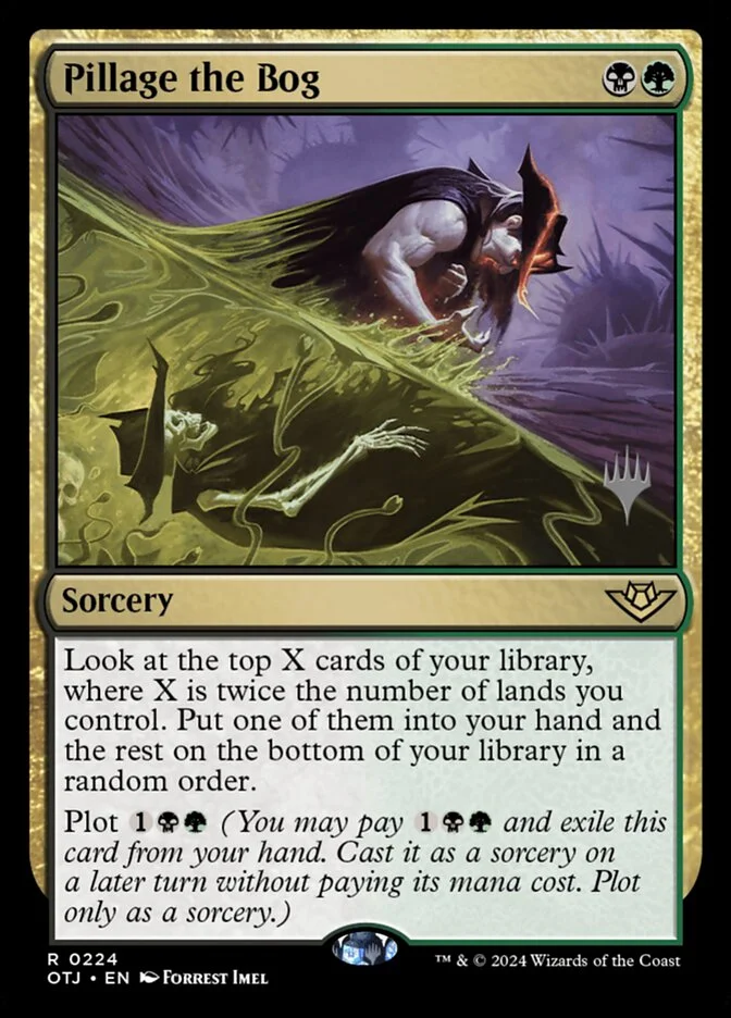 Pillage the Bog (Outlaws of Thunder Junction Promos) - Magic: The Gathering in TCG Land
