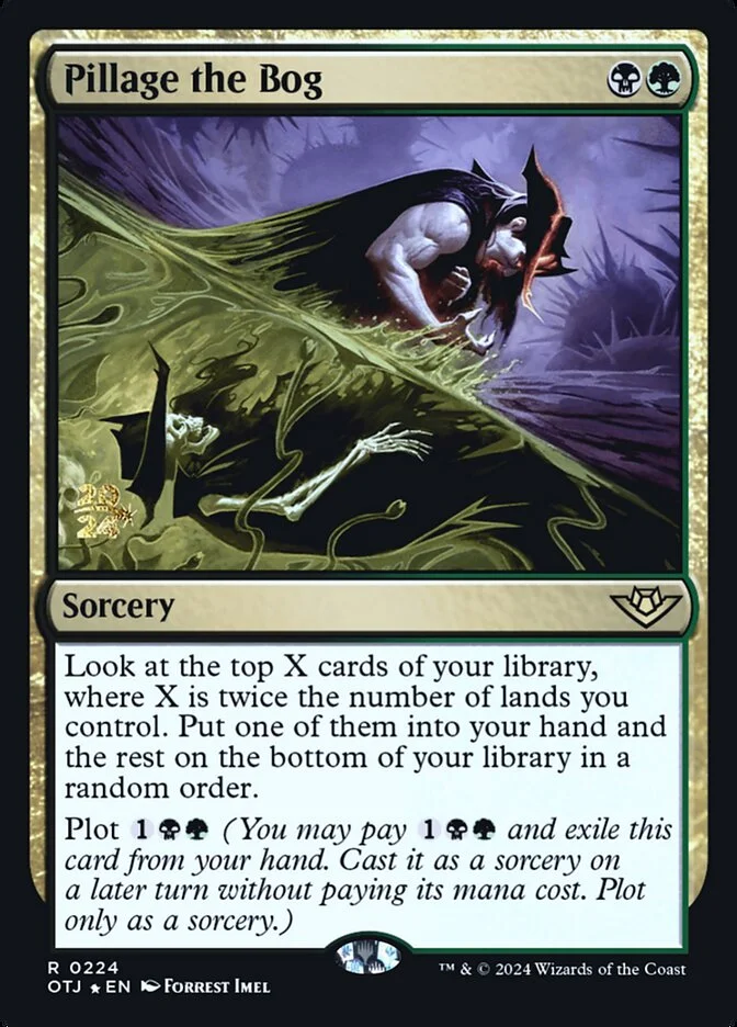 Pillage the Bog (Outlaws of Thunder Junction Promos) - Magic: The Gathering in TCG Land