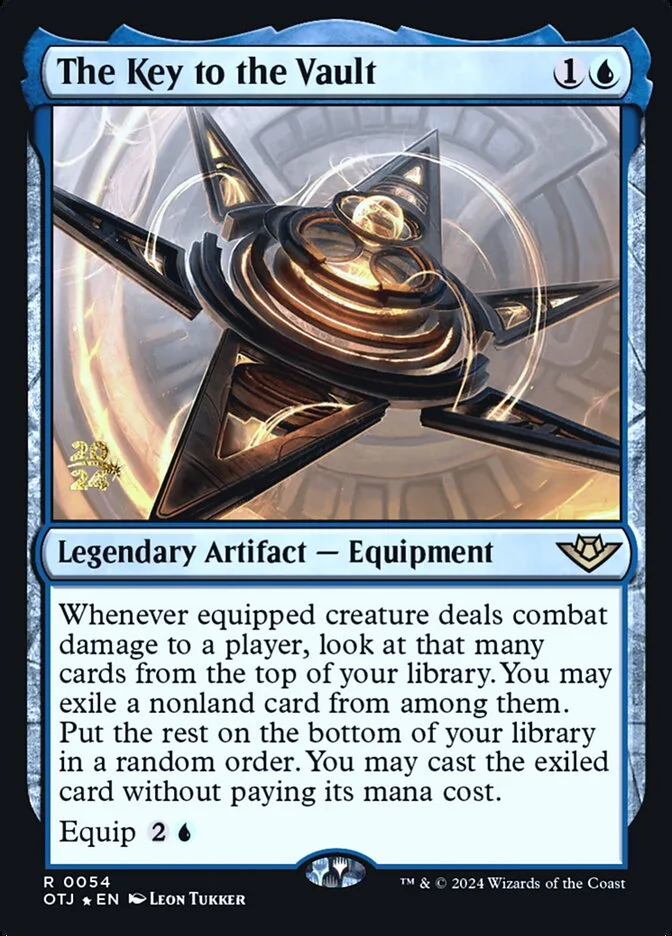 The Key to the Vault (Outlaws of Thunder Junction Promos) - Magic: The Gathering in TCG Land