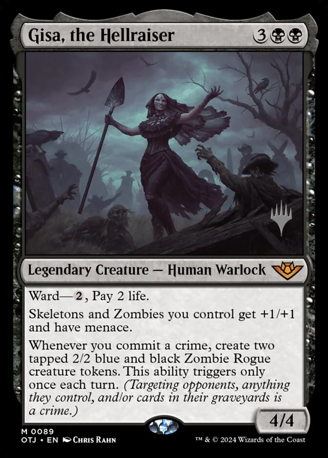 Gisa, the Hellraiser (Outlaws of Thunder Junction Promos) - Magic: The Gathering in TCG Land