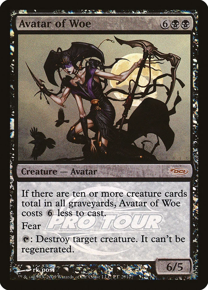 Avatar of Woe (Pro Tour Promos) - Magic: The Gathering in TCG Land