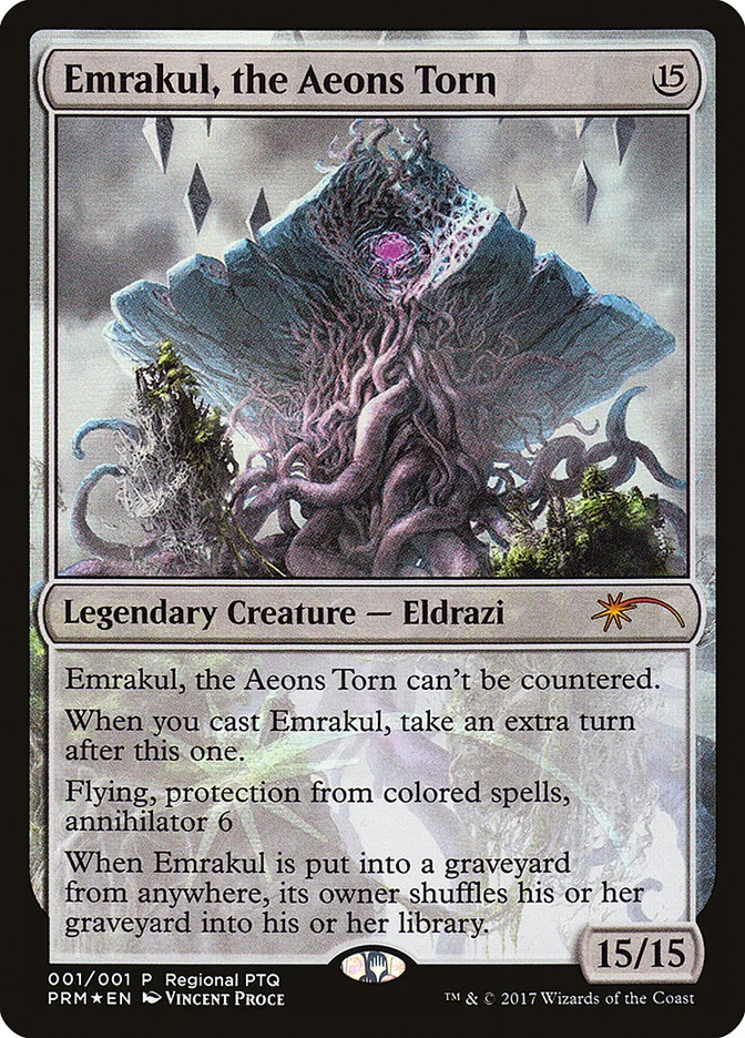 Emrakul, the Aeons Torn (Pro Tour Promos) - Magic: The Gathering in TCG Land