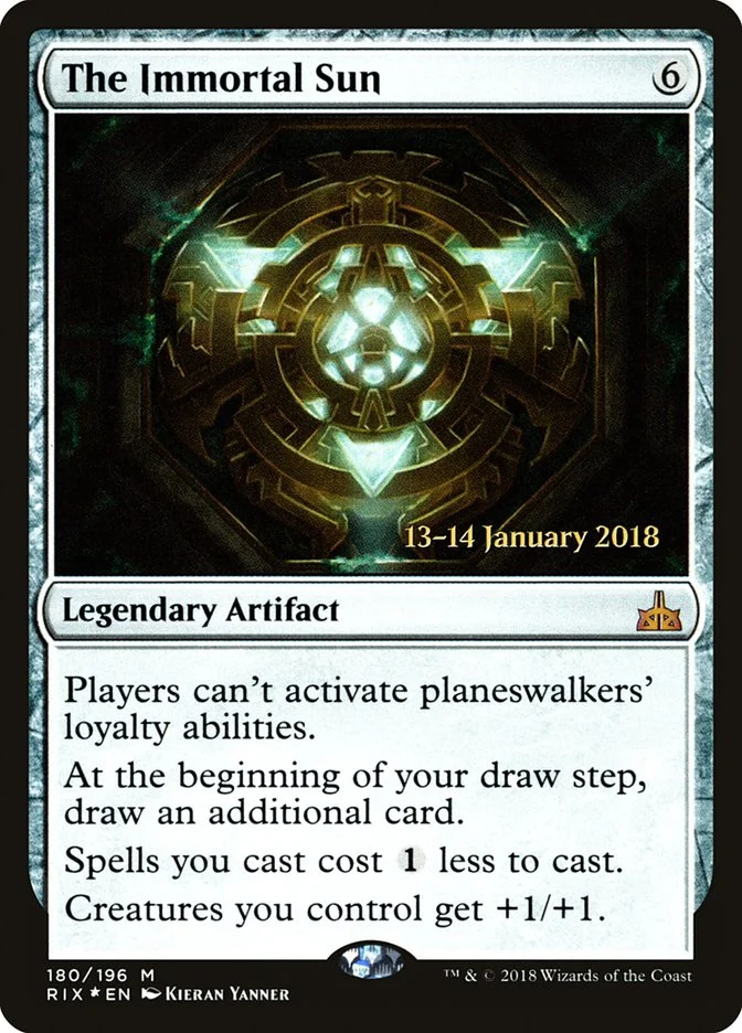 The Immortal Sun (Rivals of Ixalan Promos) - Magic: The Gathering in TCG Land