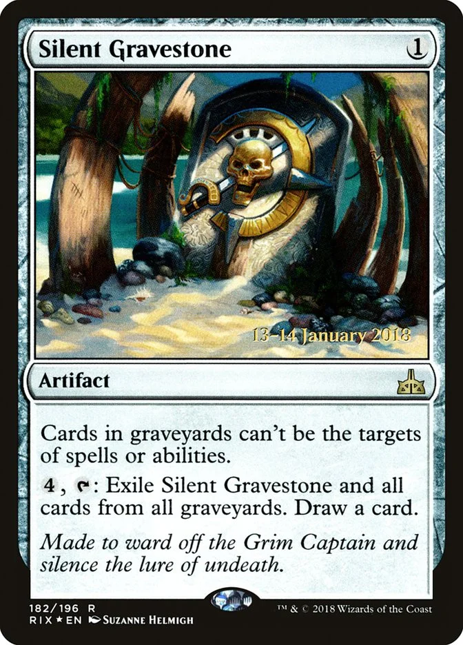 Silent Gravestone (Rivals of Ixalan Promos) - Magic: The Gathering in TCG Land