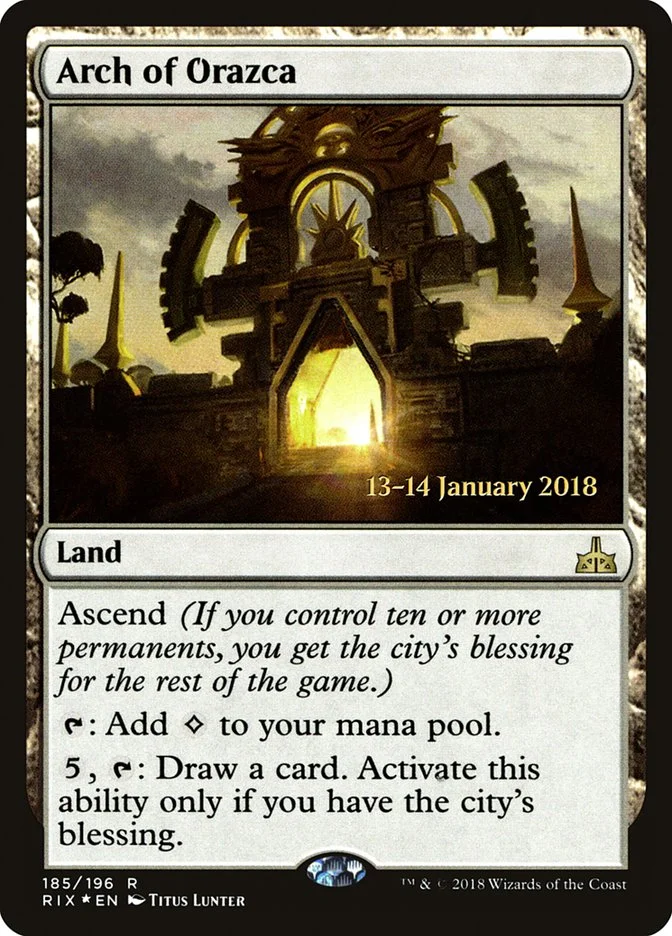 Arch of Orazca (Rivals of Ixalan Promos) - Magic: The Gathering in TCG Land