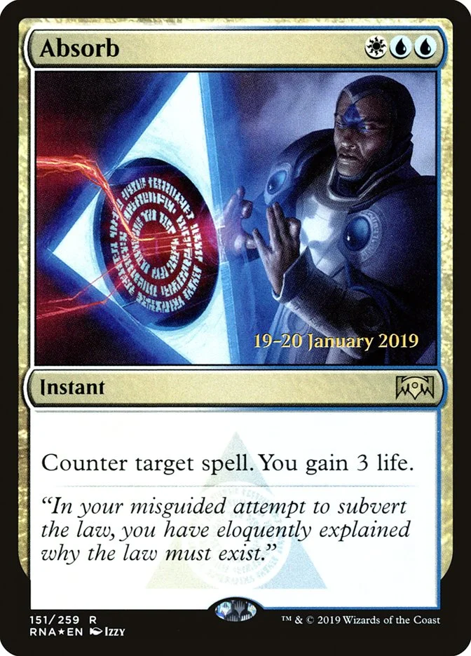 Absorb (Ravnica Allegiance Promos) - Magic: The Gathering in TCG Land
