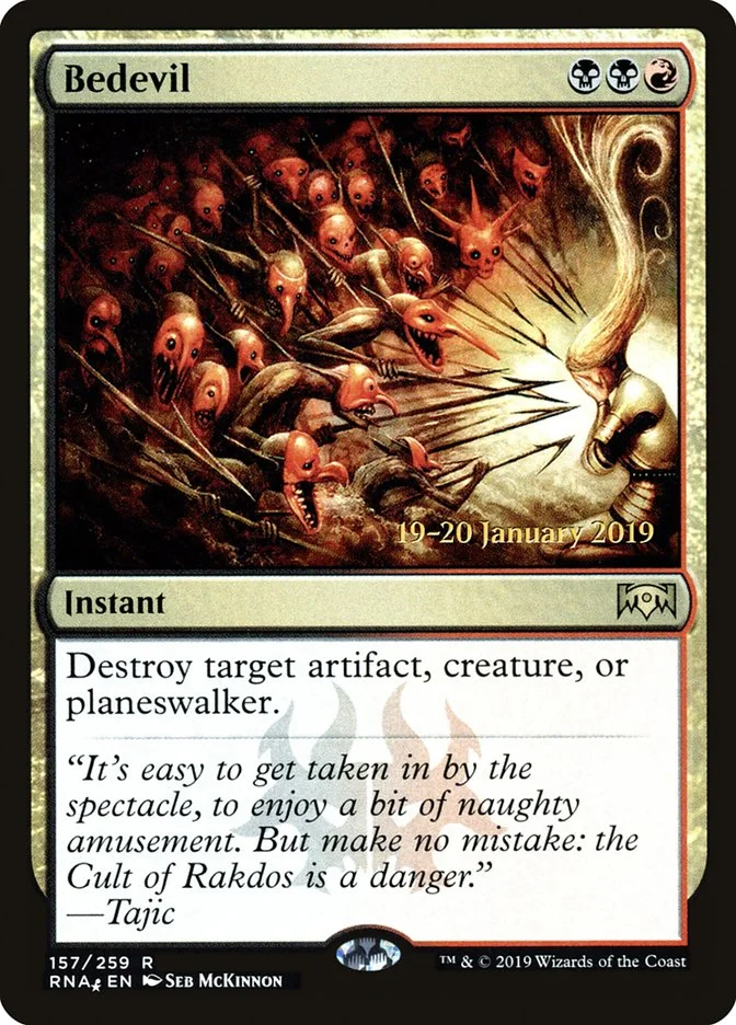 Bedevil (Ravnica Allegiance Promos) - Magic: The Gathering in TCG Land