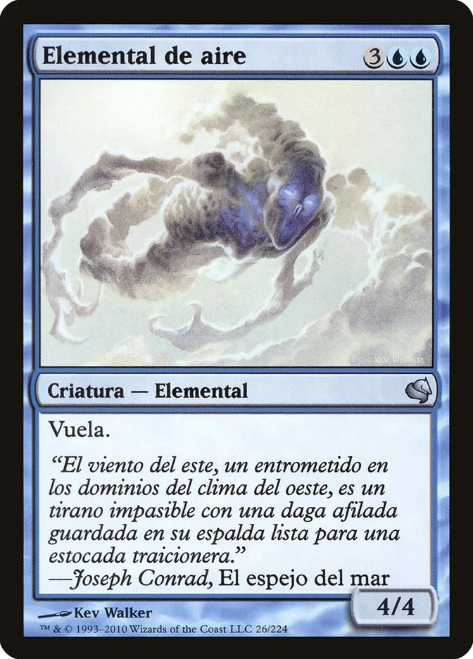 Elemental de aire (Salvat 2011) - Magic: The Gathering in TCG Land