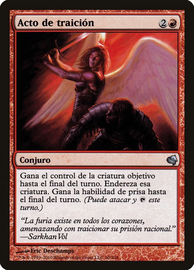 Acto de traición (Salvat 2011) - Magic: The Gathering in TCG Land