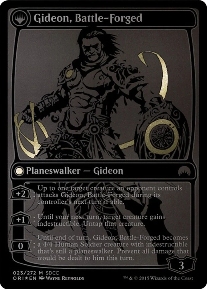 Gideon, Battle-Forged (San Diego Comic-Con 2015) - Magic: The Gathering in TCG Land