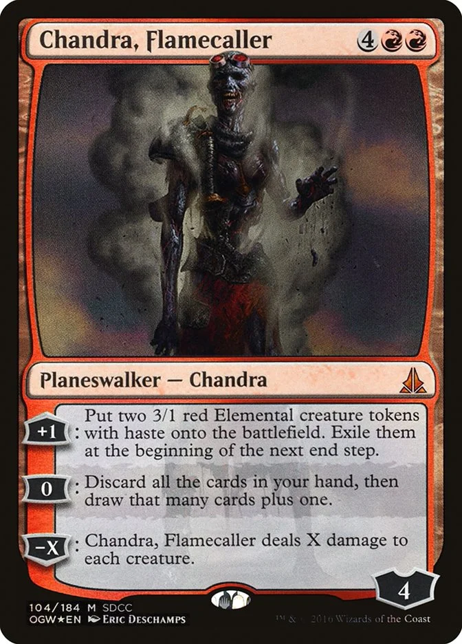 Chandra, Flamecaller (San Diego Comic-Con 2016) - Magic: The Gathering in TCG Land