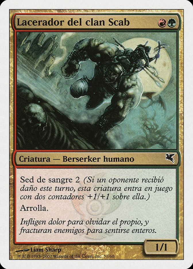 Lacerador del clan Scab (Salvat 2005) - Magic: The Gathering in TCG Land México